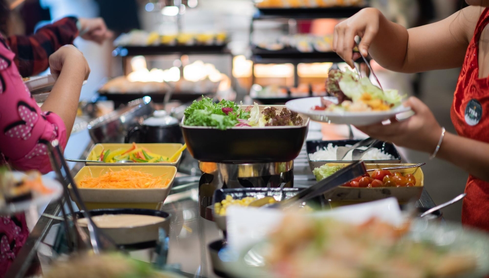一泊二食示意圖
