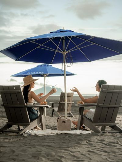 Seaside Leisure Moment
