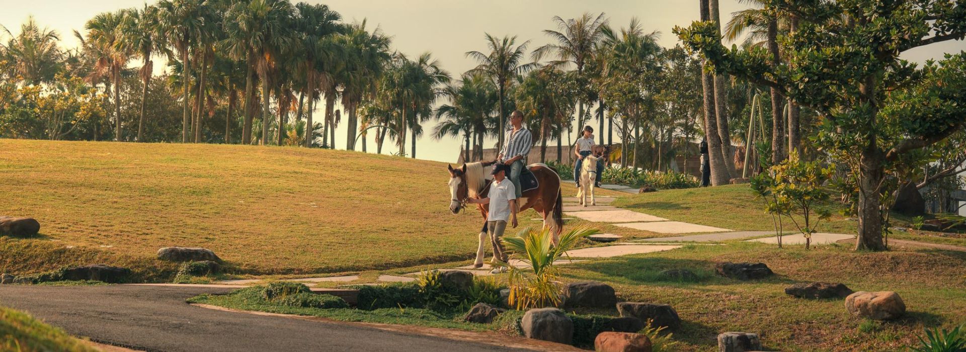 Courtyard Horseback Ride